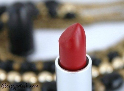 Mac Russian Red Lipstick Review Close Up