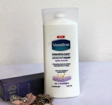 Vaseline Intensive Care Body Lotion Review bottle front