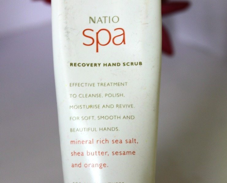 Natio Spa Recovery Hand Scrub Review 1