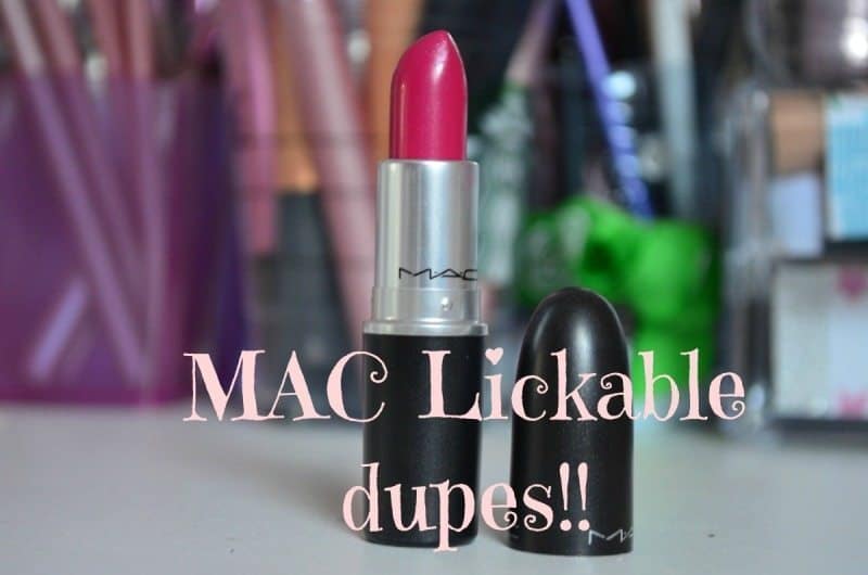 Mac Lickable Dupes!! A cool cool toned PINK!! ;) 5