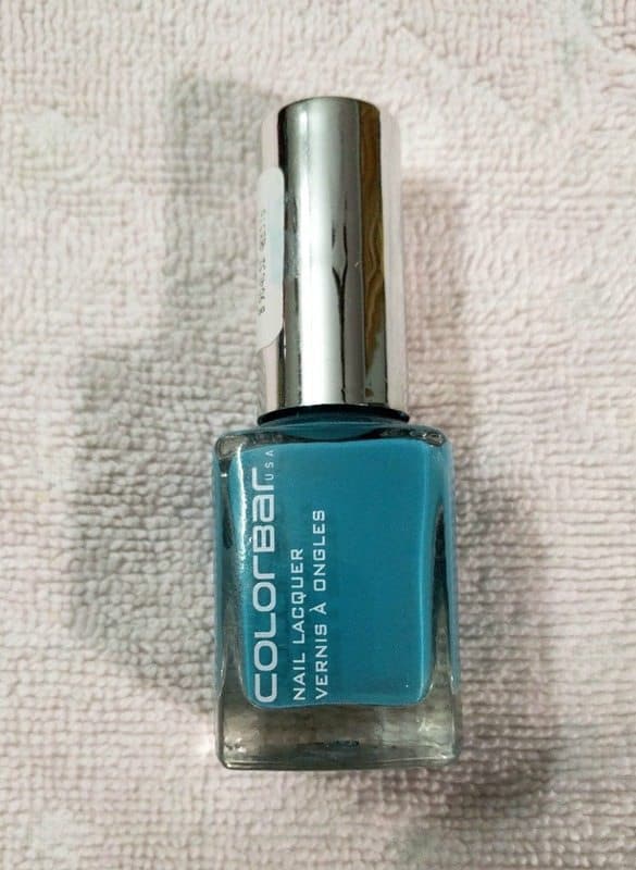 Colorbar Nail Polishes 24CT Antique Gold Nail Lacquer,Colorbar Turquoise, Colorbar Silver Lining And Colorbar  Pina Colada  3
