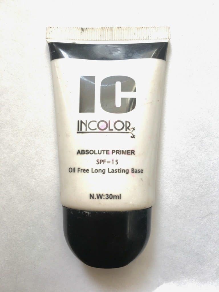 Incolor Absolute Primer With SPF 15 Review