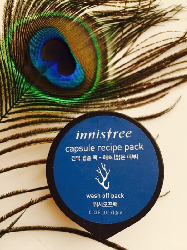 Innisfree Capsule Recipe Pack Sea Weed