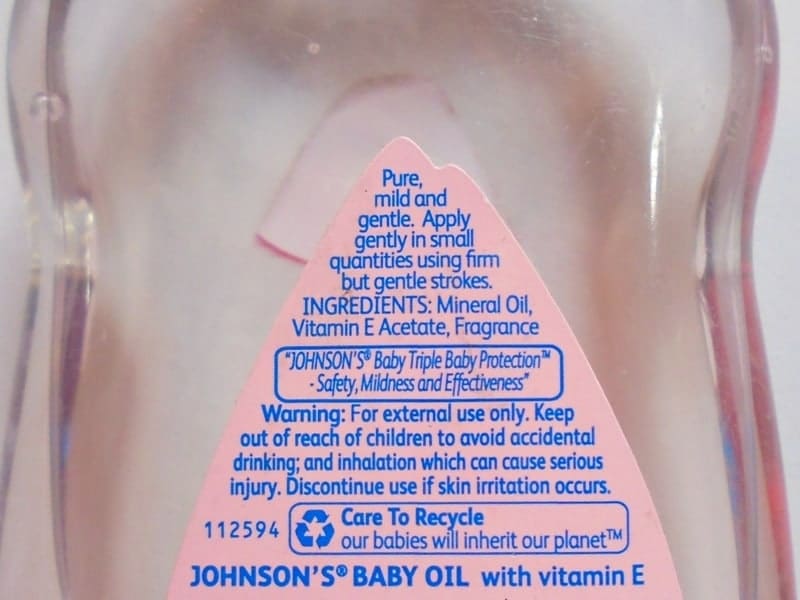 Johnson Baby Oil 2