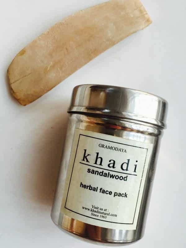 Khadi Sandalwood Herbal Face Pack 3