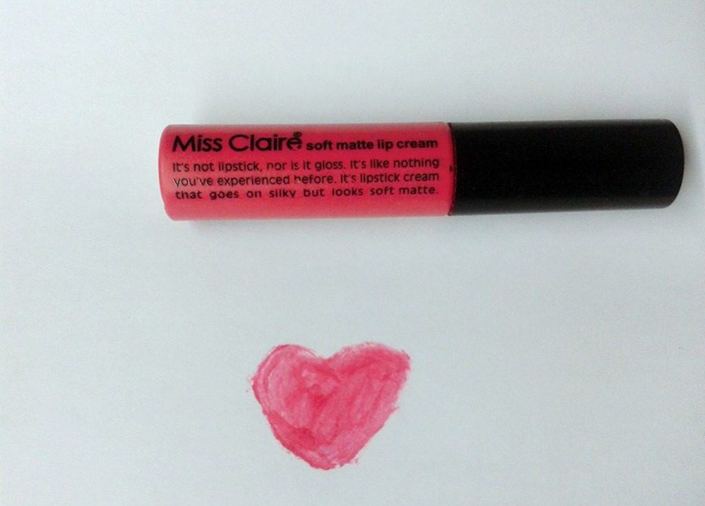 Miss Claire Soft Matte Lip Cream Shade 16A 1