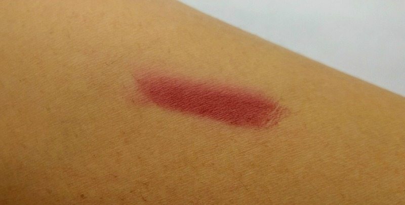 NYX full throttle lipstick Locked Shade 10 Review 2