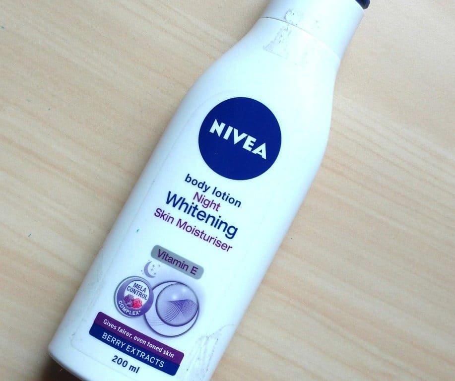 Nivea Night Whitening Body Lotion Review