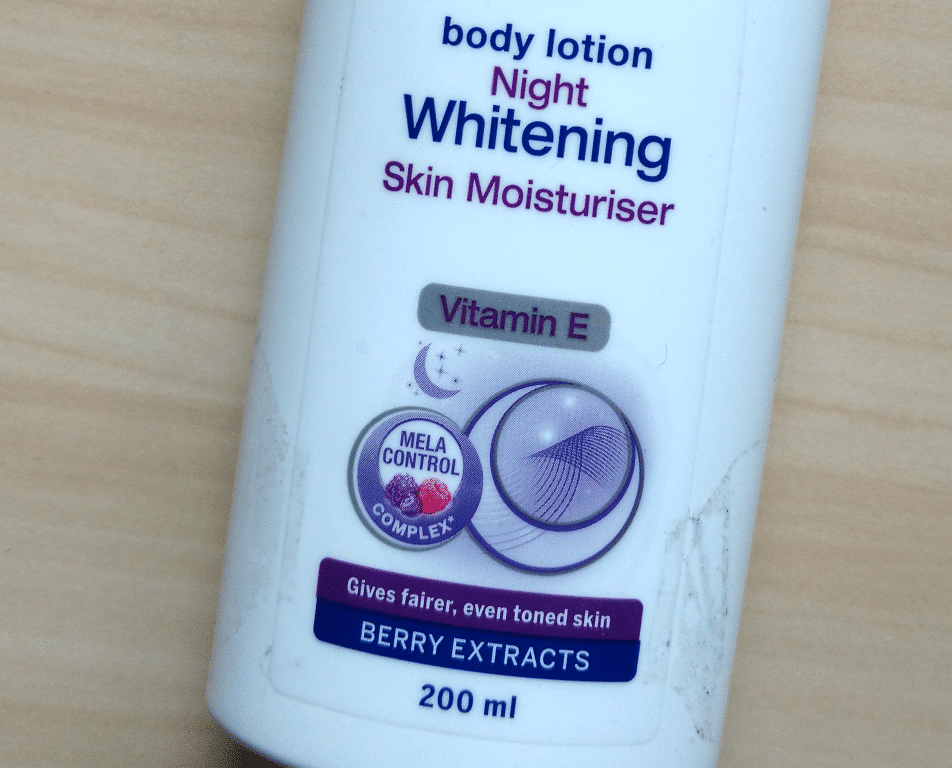Nivea Night Whitening Body Lotion Review 1
