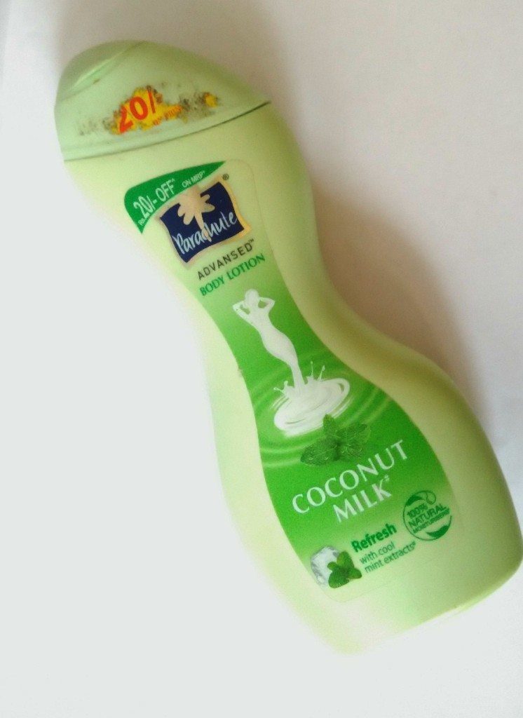 Parachute Advansed Coconut Milk Refresh Body Lotion With Cool Mint Extracts Review