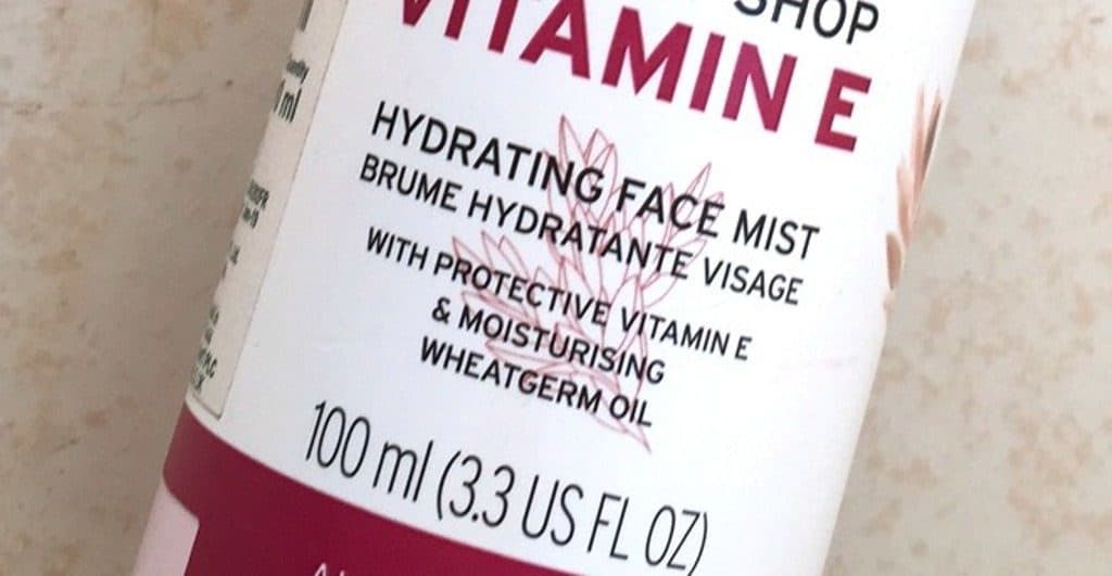 The Body Shop Vitamin E Face Mist Review 2